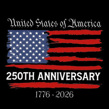 America 250Th Anniversary Decal the Independence of USA Sticker 1776-2026 Americ