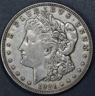 1921 $1 MORGAN SILVER DOLLAR KM# 110 Grade: F+  A7055