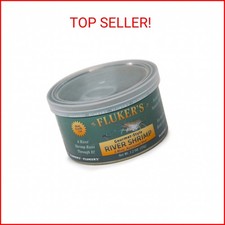 Fluker's Gourmet Canned Food for Reptiles, Fish, Birds and Small Animals, River