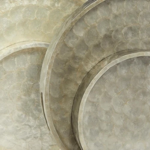 Cyan Design 11687 Triton Pearl Tray, Large - Picture 2 of 6