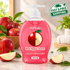 Softsoap Limited Edition Liquid Hand Soap, Red Apple Scent, 7.5 oz