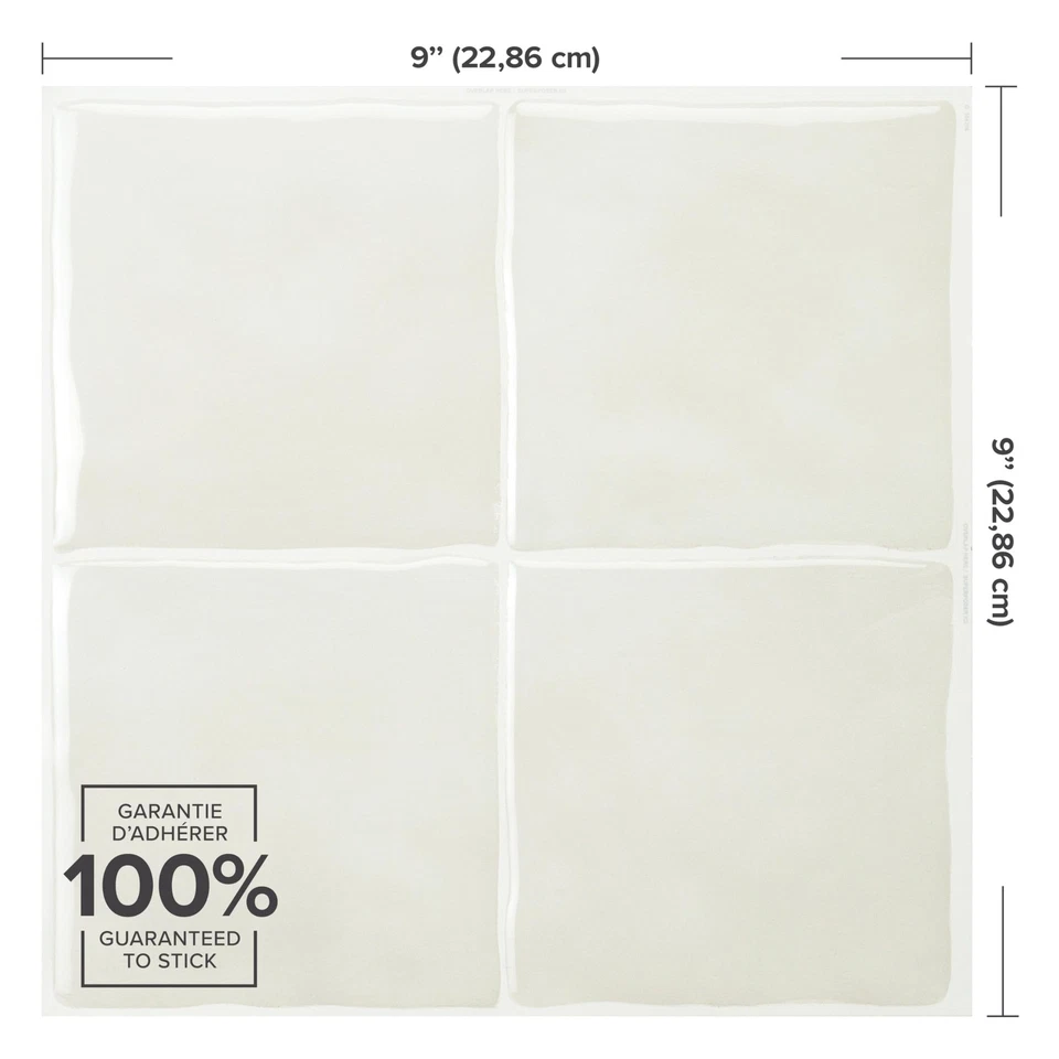 Salpicadero Pelar y Pegar - 5 Hojas de 9" x 9" - Adhesivo 3D Pelar y Pegar... Foto 4 de 4