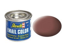 Revell-germany 14ml. Enamel Rust Mat Tinlets - Hobby And Model Enamel Paint