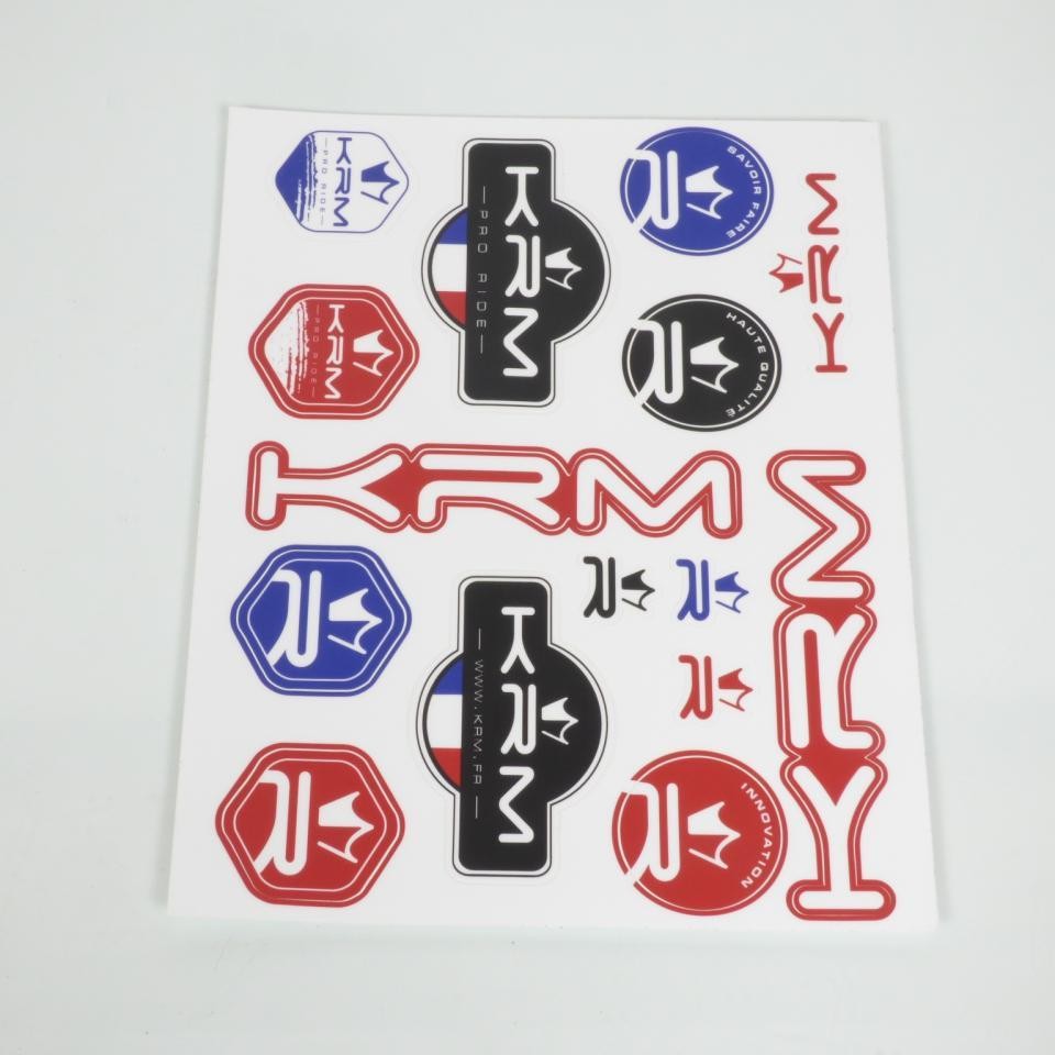 Stickers moto KRM Pro Ride pour personnaliser votre look au quotidien
