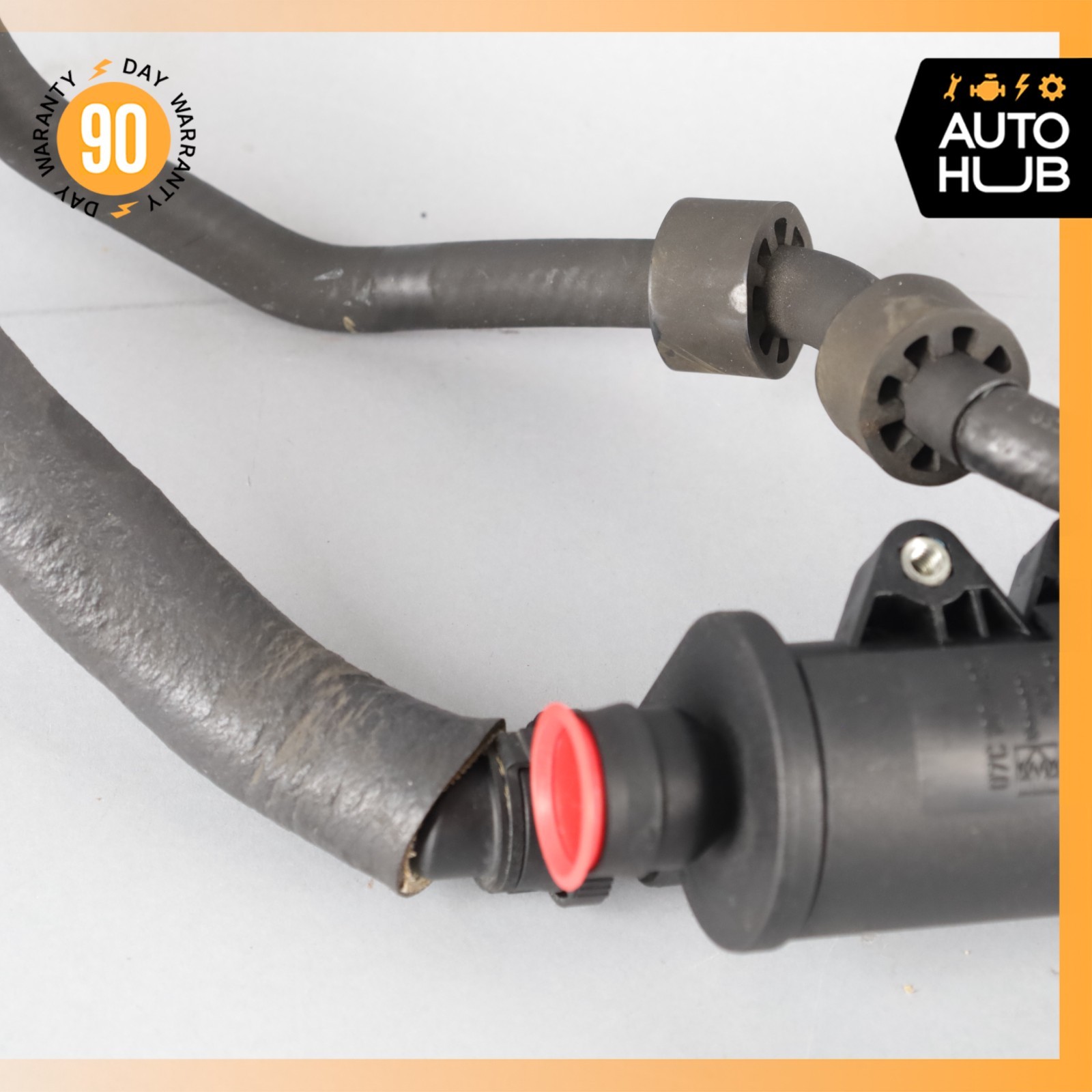 Bentley Continental Flying Spur 6.0L Left Engine Oil Separator w/ Pipe OEM
