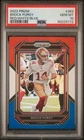 2022 Panini Prizm Brock Purdy #353 Red/White/Blue Prizm RC PSA 10