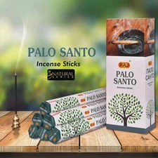 Raj Palo Santo Hand Rolled Incense Sticks Masala Fragrance Agarbatti 120 Sticks