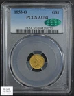 Photo of a 1853-O Gold Dollar from an eBay listing that sold on Jun 1, 2026