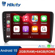 For Audi TT MK2 2006-2014 Android 15 Car Stereo Radio Headunit Carplay GPS 64GB
