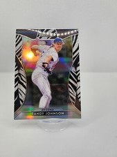 2019 PANINI PRIZM BASEBALL RANDY JOHNSON #246 ZEBRA PRIZM REFACTOR #08/99