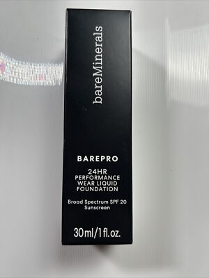 Bareminerals Barepro 24Hr Performance Wear Liquid Foundation SPF 20 ASPEN 04