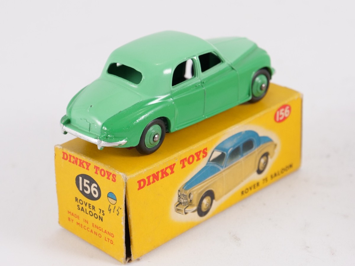 Dinky Toys GB N°156 Rover 75 Saloon 1/43 - Vert Bicolore - Neuf En Boîte