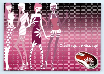 Click Dress Up Taravel Pac Ad Postcard