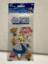 Walt Disney World EK Success Scrapbook Stickers Alice in Wonderland Cheshire Cat