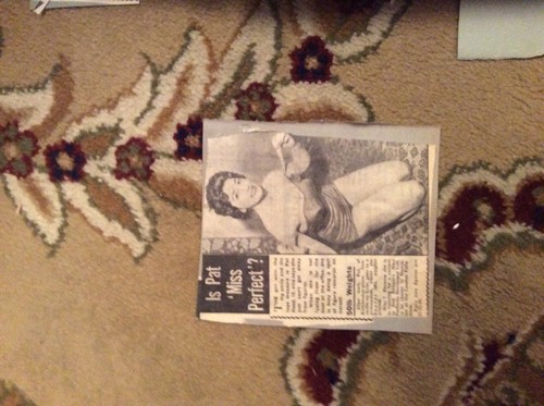 m57b ephemera 50er Jahre Bild Pat Hood Newcastle Beauty Contest Kirkheaton