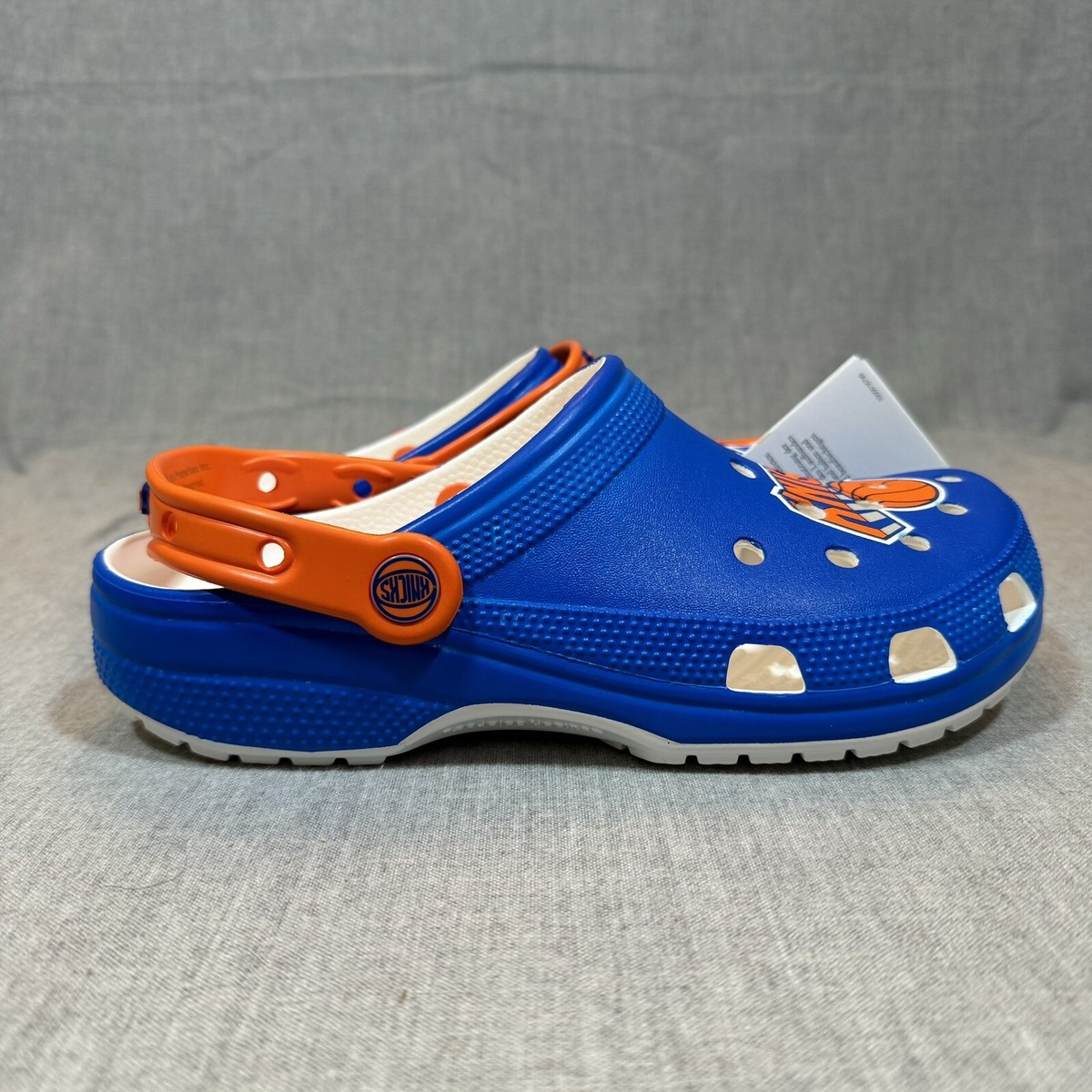 Crocs Classic Clog NBA New York Knicks Blue Orange M9 W11 Basketball Fans 106-22 NBA X Classic Clog  main image 3