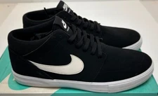 NIKE  Mens SB Portmore II Solar Mid Blk / Wht Style 923198 011 NWD Free Shipping