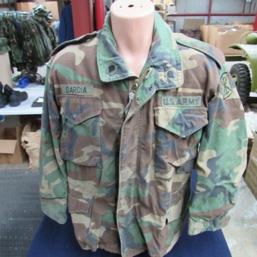 Military US Army USED Woodland M65 