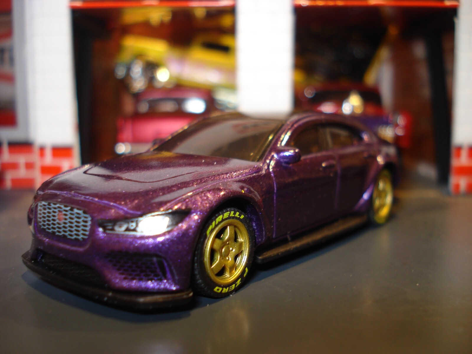 JAGUAR XE SV PROJECT 8 CUSTOM EDITION 1/64 HW CUSTOM WHEELS AND TIRES ADDED-image