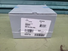 nvent Hoffman ASE6x6x4 SCR CVR Pull Box J-Box N1 43010 New Junction Box 6x6x4