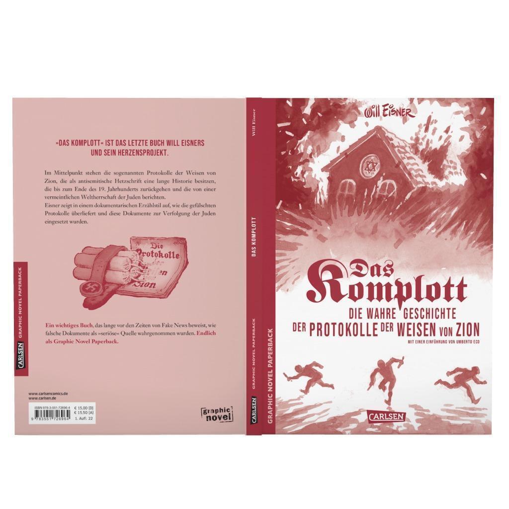 Thumbnail - Will Eisner / Das Komplott - Die Wahre Geschichte Der Protokolle Der