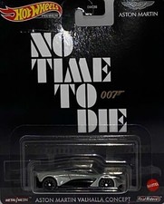 2021 Hot Wheels PREMIUM ASTON MARTIN VALHALLA CONCEPT BOND 007 NO TIME TO DIE
