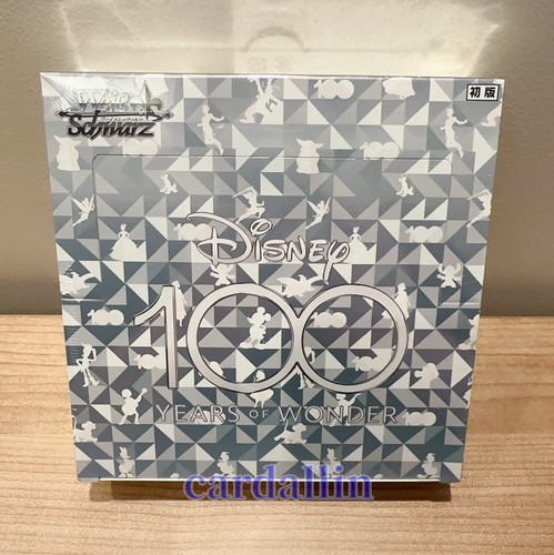 Weiss Schwarz 1 box Disney 100 years of wonder Card Japanese BUSHIROAD Sealed