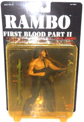 N2Toys 2001 RAMBO First Blood Pt II Sylvester Stallone Rambo aus Japan Selten...
