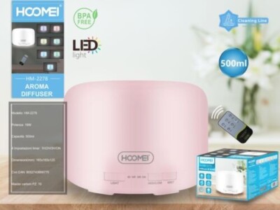 Aroma Diffuser Ätherische Öle Led Aroma Therapie 16W Fernbedienung 500ML HM-2278