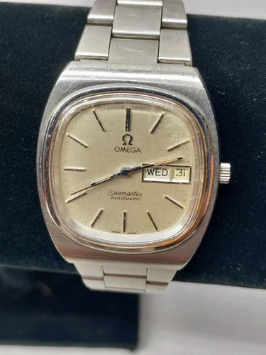 G2U OMEGA SEAMASTER cal1020 Automatic 17 jewels Vintage DayDate Watch Silver