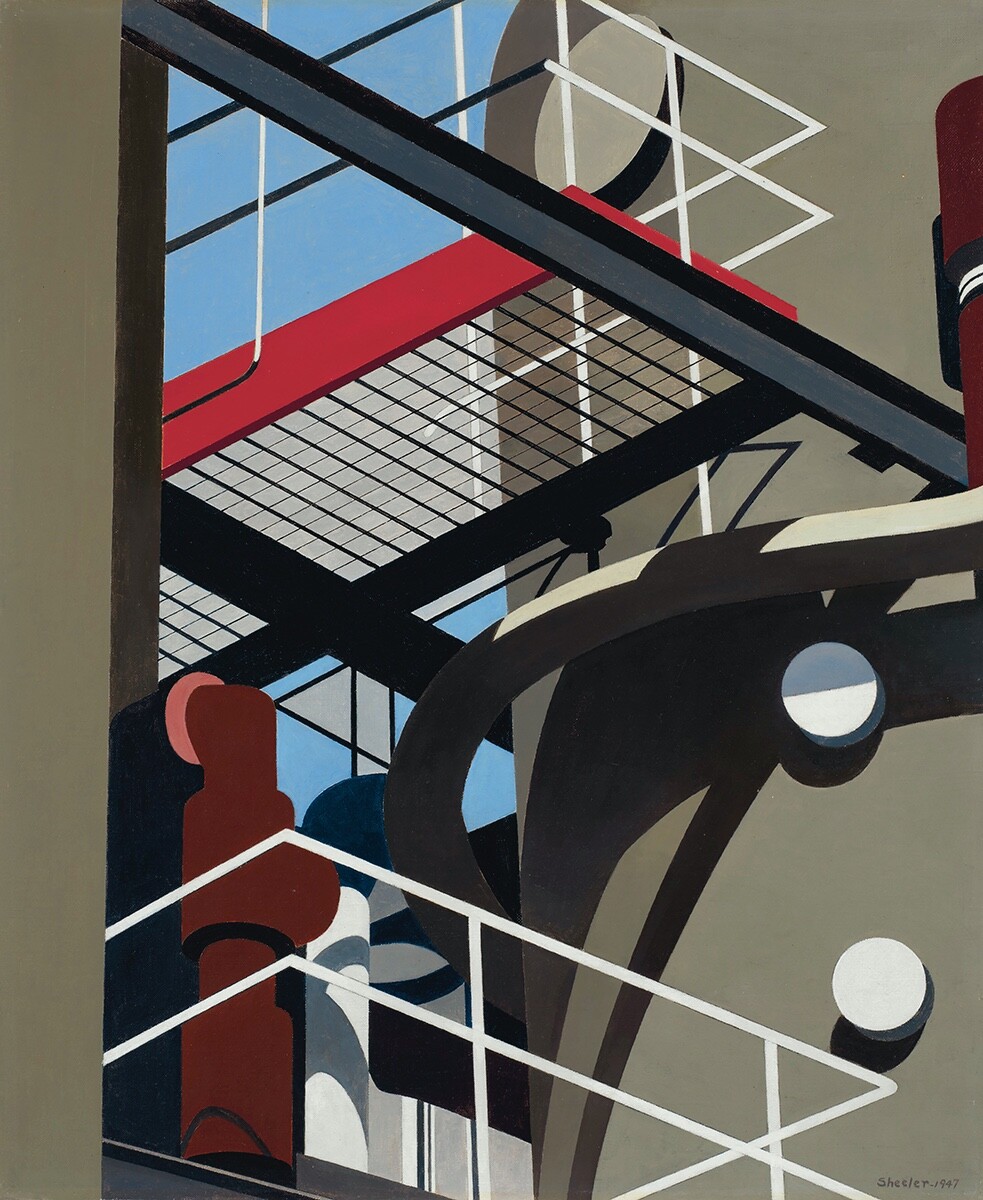 Charles Sheeler : Cat-Walk : Archival Quality Art Print | eBay