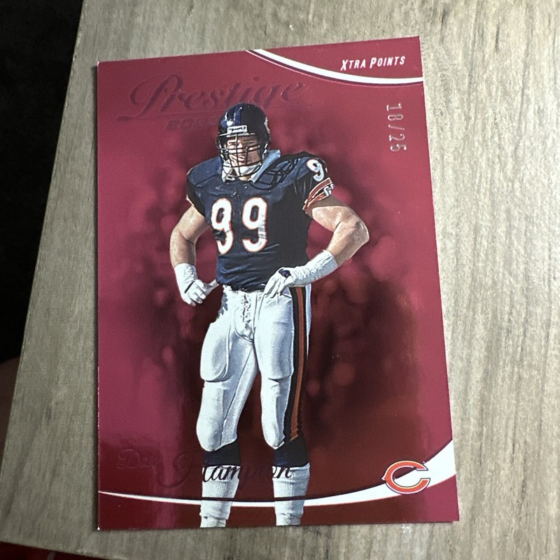 Dan Hampton Pink Prestige Card Numbered 18/25 And Select Card