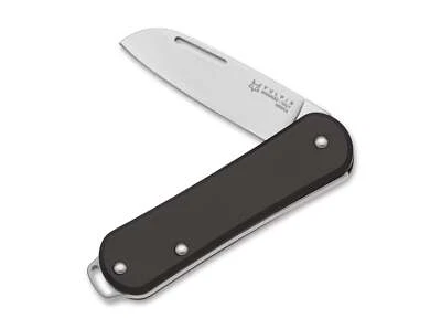 Fox Knives Vulpis 108 Aluminum Black 42a Klappmesser N690 Slipjoint FX-VP108 BK - Bild 1 von 2