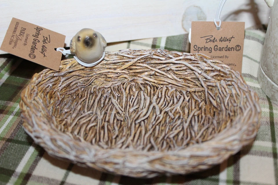 Jabonera Park Designs Spring Garden Collection - Nido de pájaros Nuevo en caja Foto 2 de 4