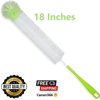 Likee Super-Long 18'' Bottle Cleaning Brush, Extra-Large 2.5  Wide Cleaner, Flexi