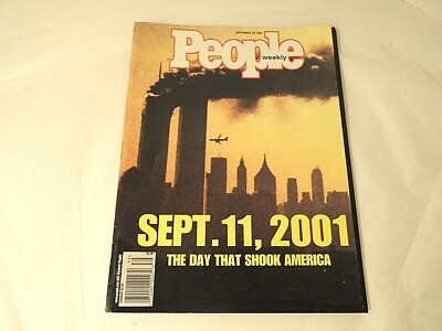 People Magazine Sept 11, 2001 9-11-01 Terror Attacks The Day That Shook America