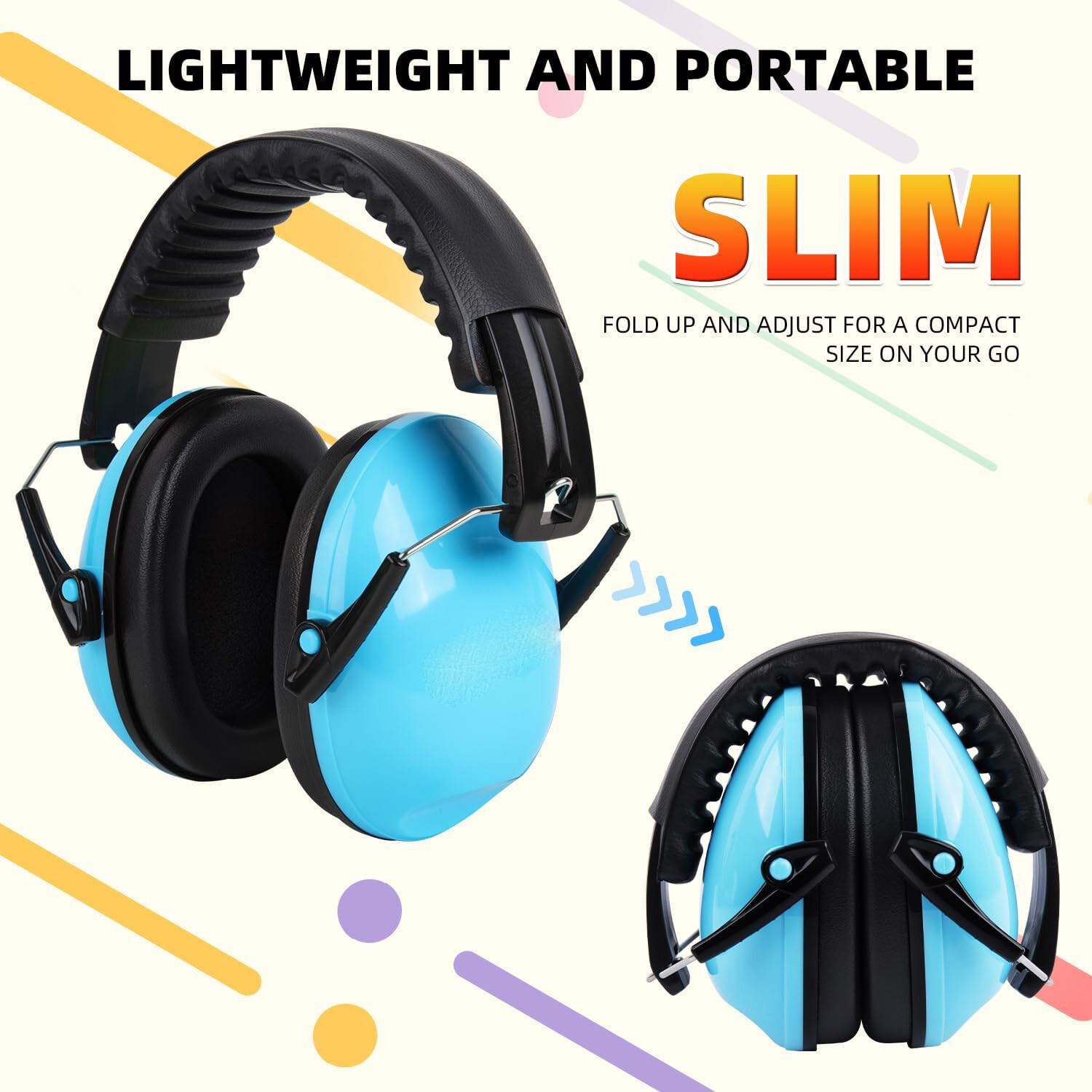 Kids Ear Defenders Children Noise Cancelling Headphones Autism Ear