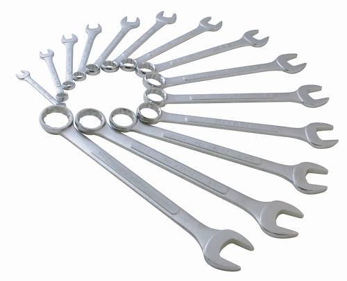 Sunex 9714A 14pc SAE Combination Wrench Set with Canvas Pouch