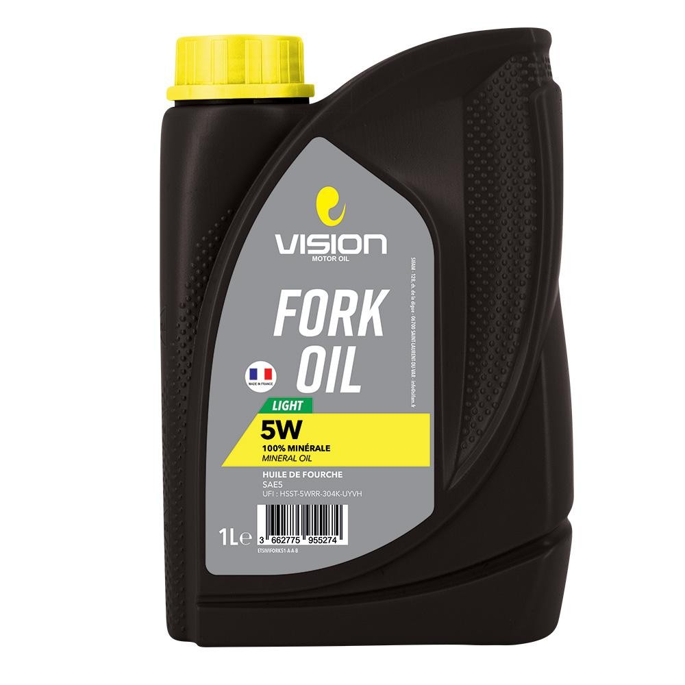 Huile de fourche 5W lubrifiant suspension moto 1L liquide hydraulique