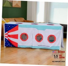 Rocket Play Tent for Kids, Indoor Playhouse - No tools, no assembly. Machine