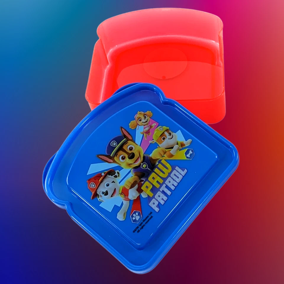 Paw Patrol Lunch Set – Sandwich Container, Snack Container & Cup – Kids Meal Set - Image 2 of 4
