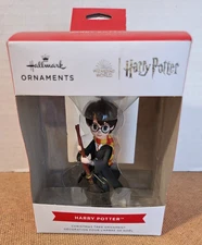 Harry Potter On Broom Anime Style Hallmark Ornament/Wizarding World/New In Box