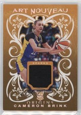 2024 Panini Origins WNBA Art Nouveau Memorabilia Cameron Brink Rookie RC 0v2h