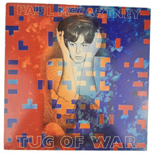 Paul McCartney Tug of War LP 1982 UK 1st Press Vinyl Parlophone PCTC 259 EX VG