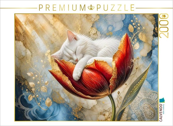 Calvendo Puzzle Noble Paws While Sleeping | 2000 Pieces, Finished Size 35.4 × 26-image