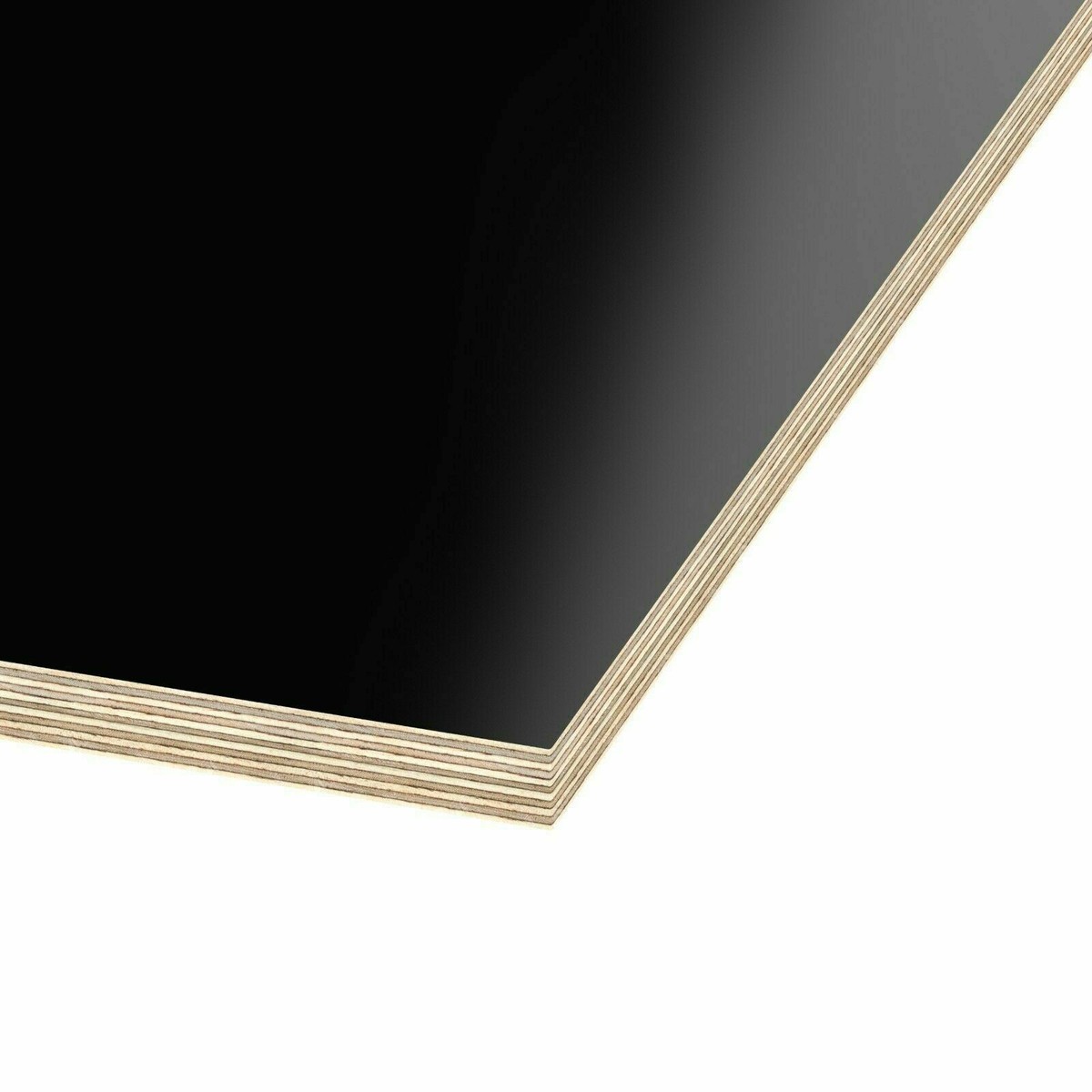 AUPROTEC Tischplatte 18mm Grau 600 Mm X 300 Mm Oval Produktbild-Vorschau 5