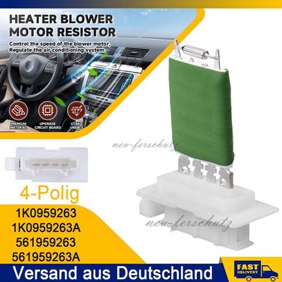 Widerstand Gebläse Innenraumgebläs Für VW Golf 5 Passat CC Jetta Audi A3 Q3 Seat