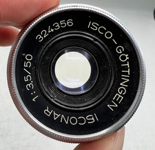 Isco Gottingen Isconar 50mm F3.5 Diax B IB Mount Camera Lens