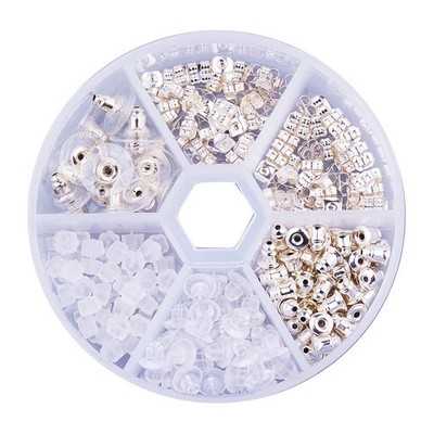 260 Pcs Schmuck Selber Machen Zubehör Ohrring-Stopper DIY-Schmuckzubehör