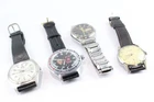 Assorted Vintage Mechanical Watches Roamer Vostok Seiko 5 Working x 4